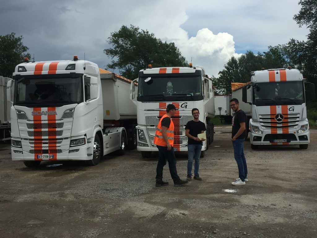 Chauffeurs en coupure