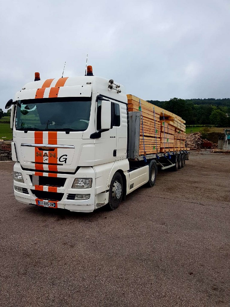 Transports de charpente en bois